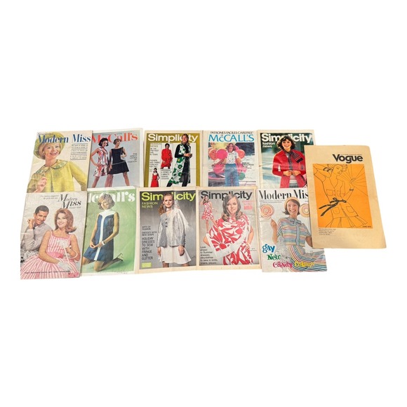 Vogue Simplicity Modern Miss McCall's | Office | Vintage 6s 70s Sewing ...